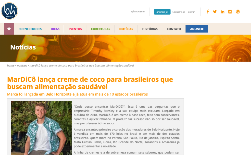 imagem do site do MarDiCô!